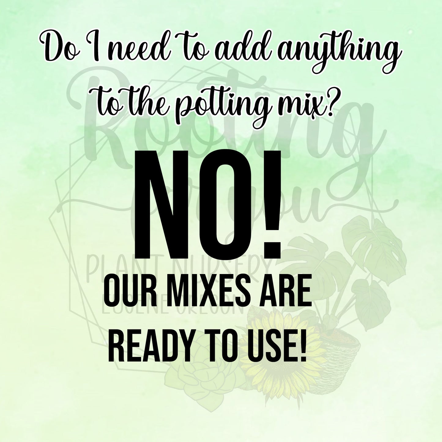 Premium Flower Garden Potting Mix - General Purpose For Florals